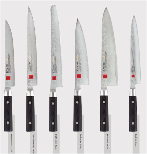 Japanische Messerarten Kasumi