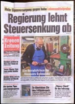 2023 Tiroler Kronen Zeitung Ehepaar Rief Lebenswerk Schleiferei
