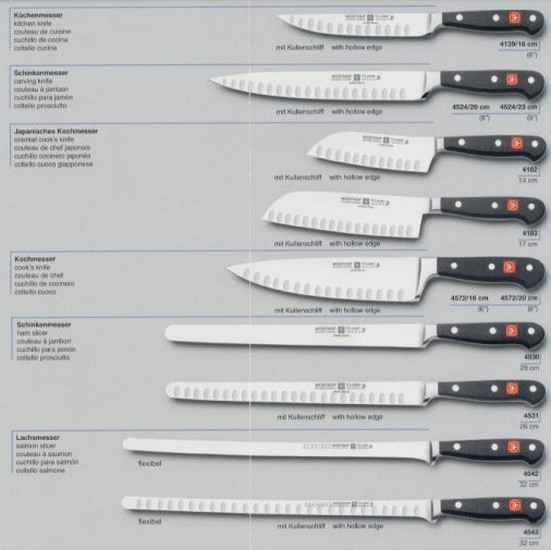 Wuesthof Kullenschliff Lachsmesser